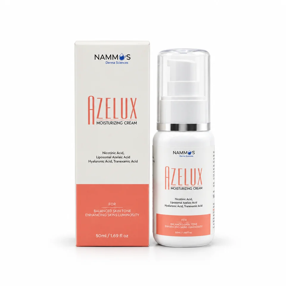 Azelux Moisturizer Cream product and packaging