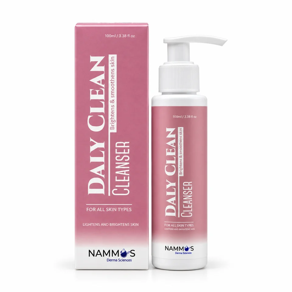 Daly Clean Face Wash product and packaging