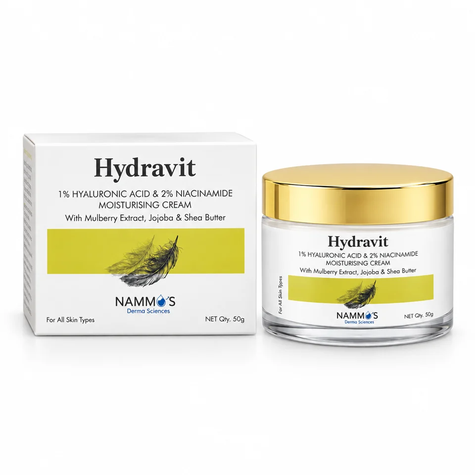 Hydravit Moisturising Cream product and packaging
