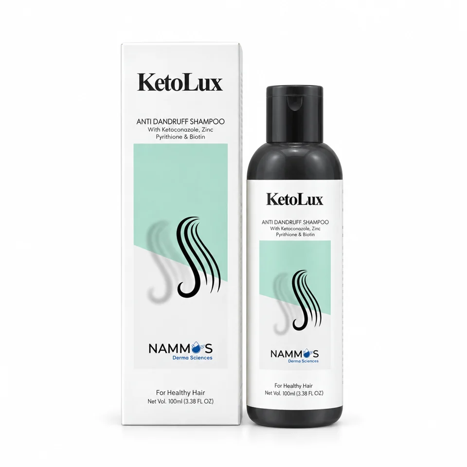 Ketolux Shampoo product and packaging